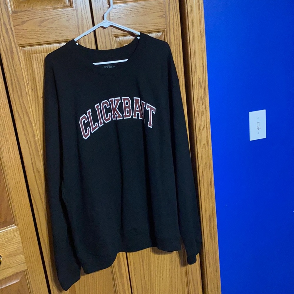 XL David Dobrik “Clickbait” Pullover